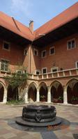Innenhof der Uni in Krakau