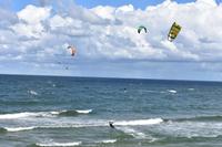 Kitesurfer auf der Ostsee