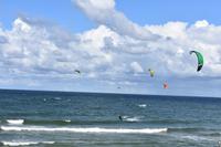 Kitesurfer auf der Ostsee