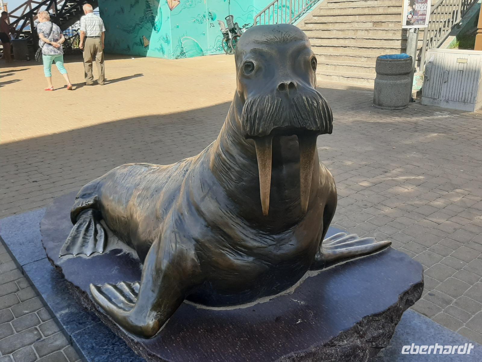 Im Seebad Mielno (Großmöllen). Der Star. 