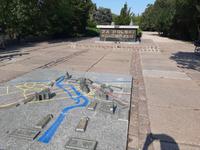 Friedhof für die gefallenen polnischen und russischen Soldaten.