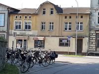 Goscyno. Straßenbild.