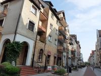 Kolberg. Bebauung in der neuen Altstadt.