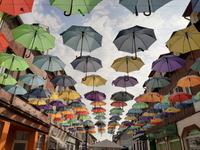 Ein freundliches Dach in Polczyn-Zdroj.