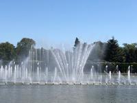 Springbrunnen an der Jahrhunderthalle