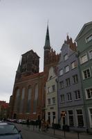 Blick auf die Marienkirche Danzig