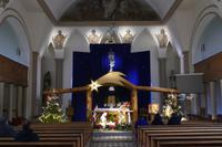 Innenraum der Kirche von Krokowa