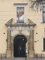 Ein berühmter Mann der Stadt