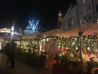 abends in der Innenstadt