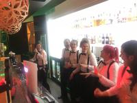 auch das Personal hatte Spaß