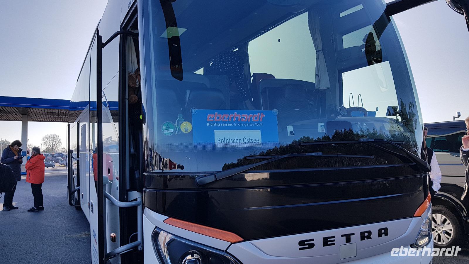 im Eberhardt-Reisebus an die polnische Ostsee