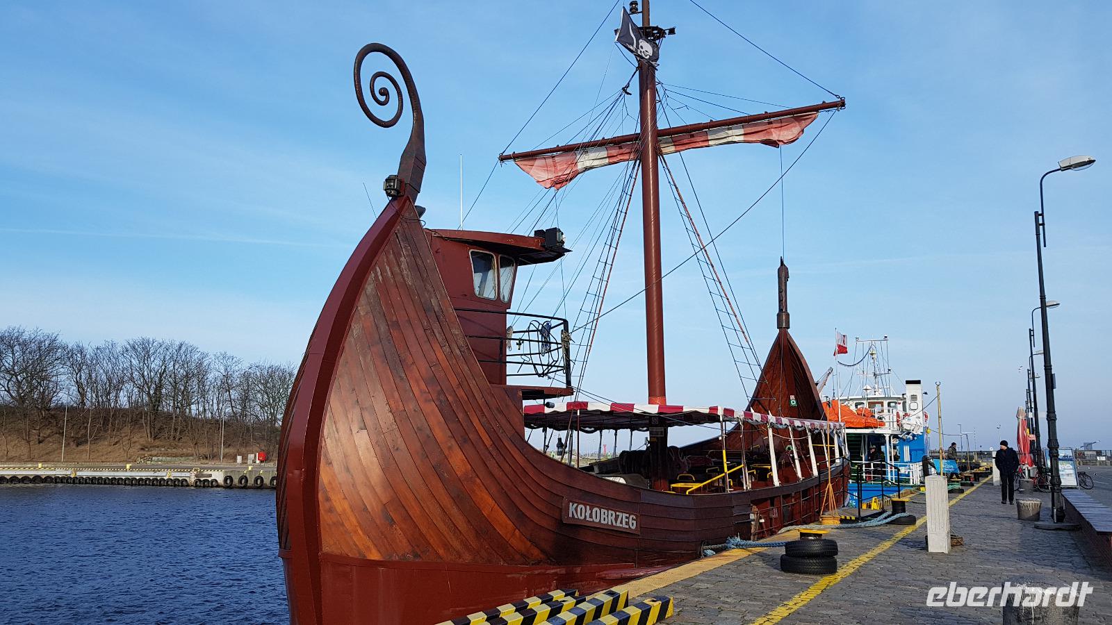 der Hafen von Kolberg