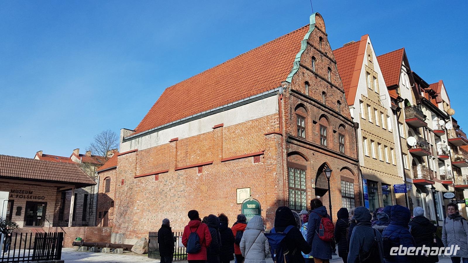 Kolberg, das einzig erhalten gebliebene Bürgerhaus