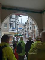 Regnerische, aber interessante Stadtbesichtigung in Kolberg