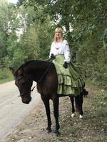 Begrüßung bei Eulalia auf dem Gnadenhof