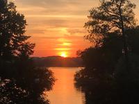 Sonnenuntergang in den Masuren