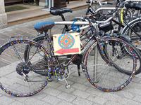 ein lustiges Fahrrad