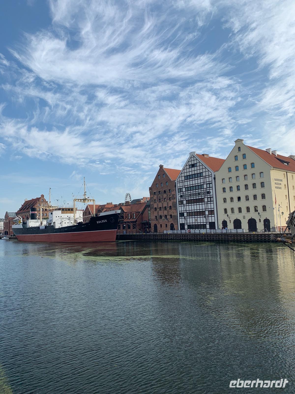 Danzig - Hafen an der Motlau