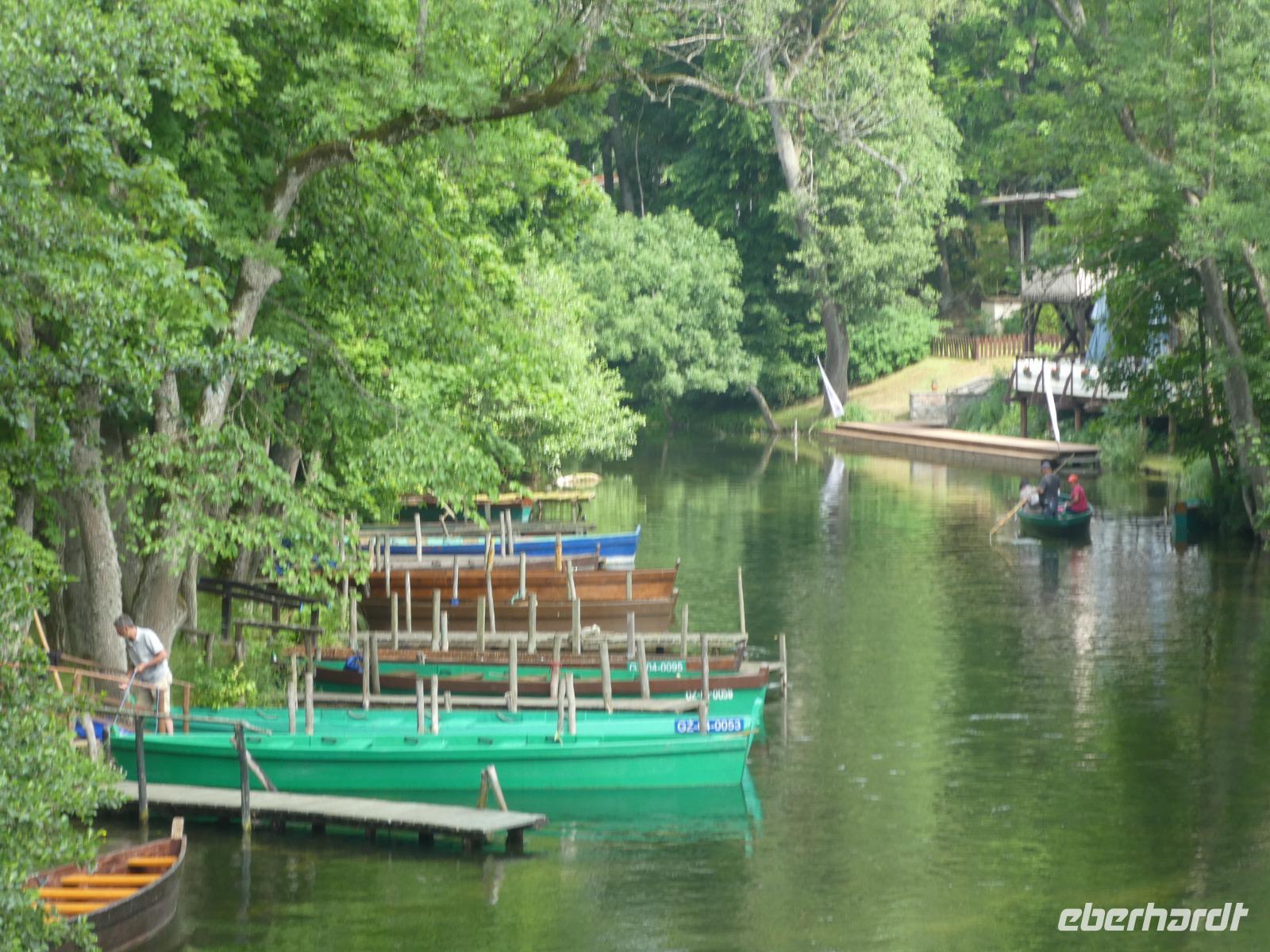 Kahnfahrt in Krutinnen
