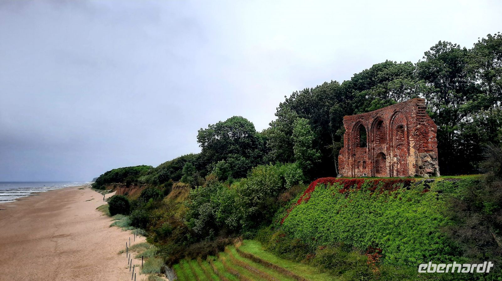 039 - Kirchruine Trzesacz Hoff