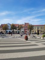 der Springbrunnen auf dem Markt