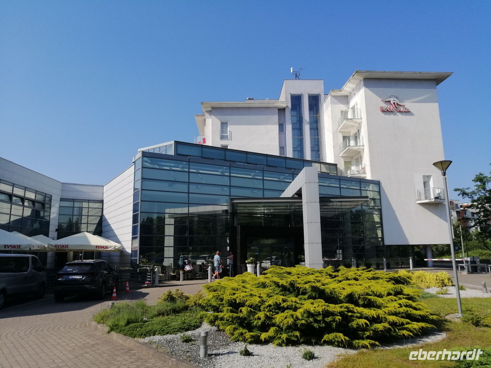 unser Hotel Ikar Plaza in Kolberg