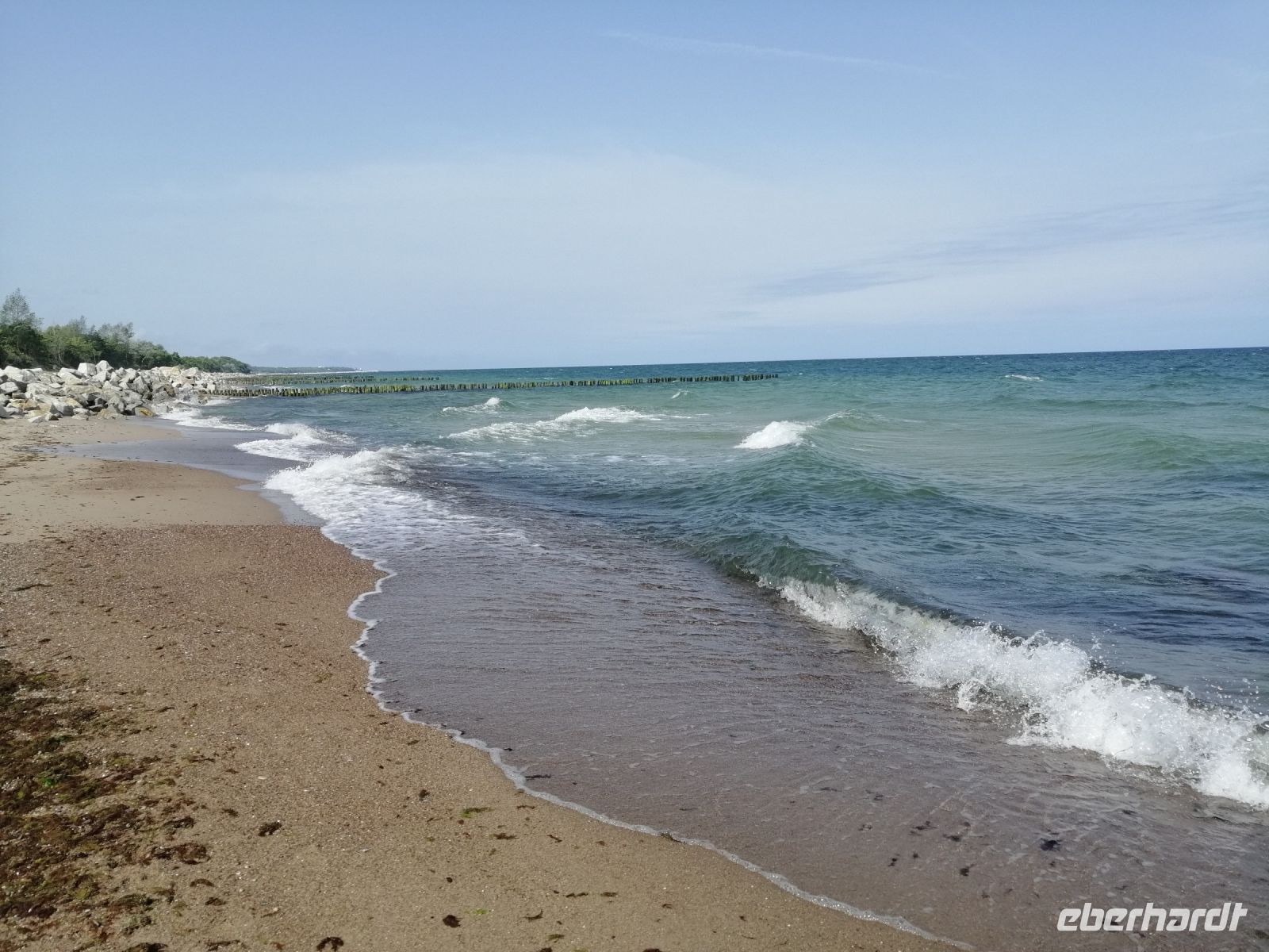 entlang der Ostseeküste Richtung Osten