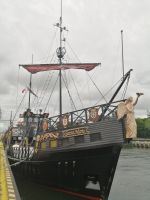 Ausflugsschiffe im Hafen von Kolberg