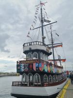 Ausflugsschiffe im Hafen von Kolberg