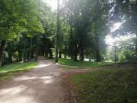 Fahrradweg durch Kolberger Park