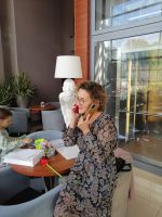 Joanna (von Idea Spa) bei der Arbeit