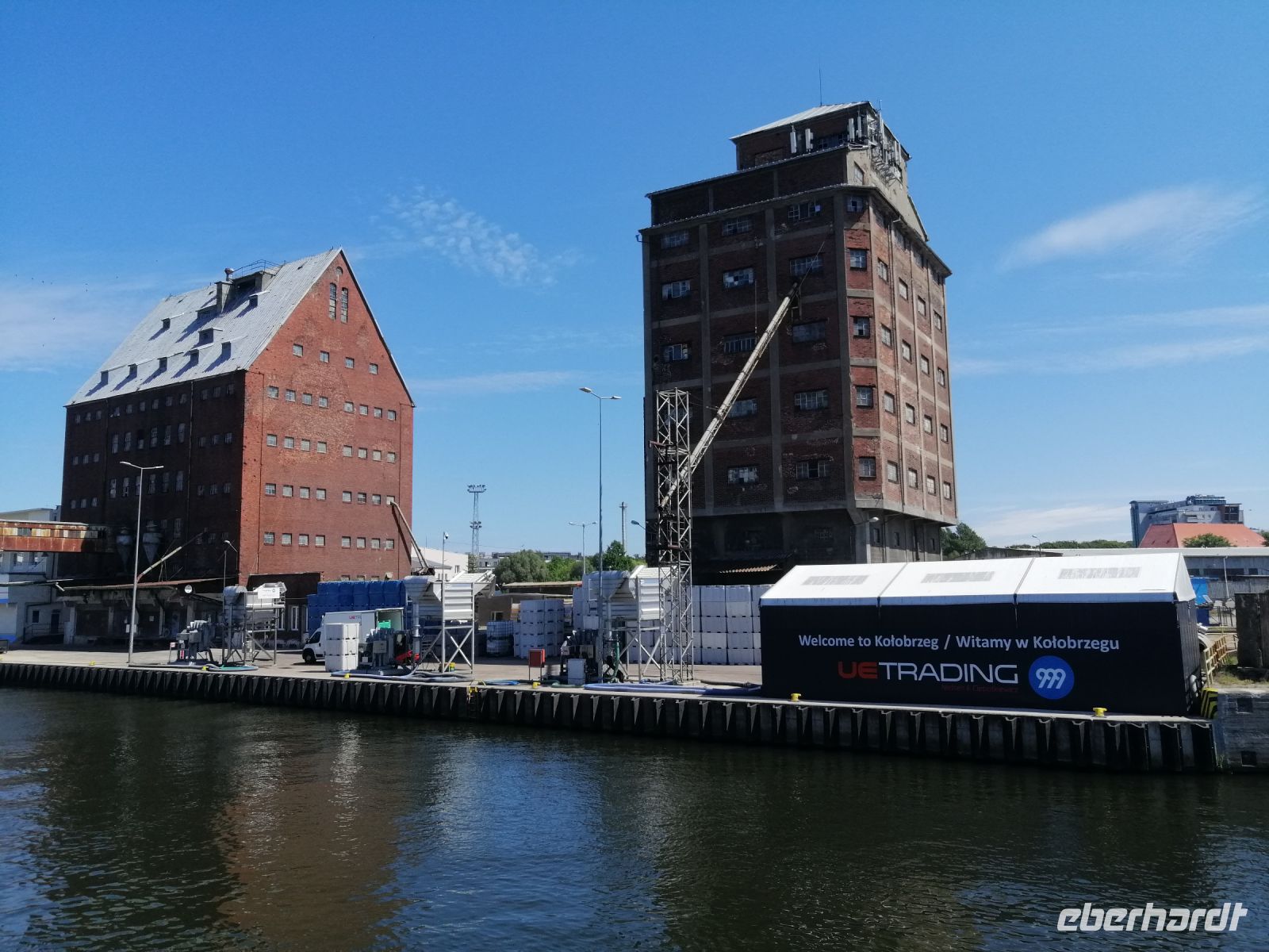 Besichtigung des Kolberger Hafens