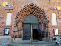 Eingangsbereich Marien-Domkirche in Kolberg