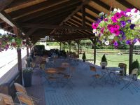 Das Gelände vom Pferde-Gestüt in Budzistowo