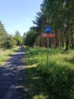 unser Fahrradweg Richtung Polczyn Zdroj (Bad Polzin) über Toporzyk