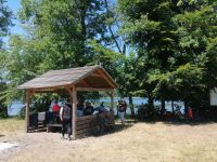 Badepause am Jezioro Siecino (Zezinsee)