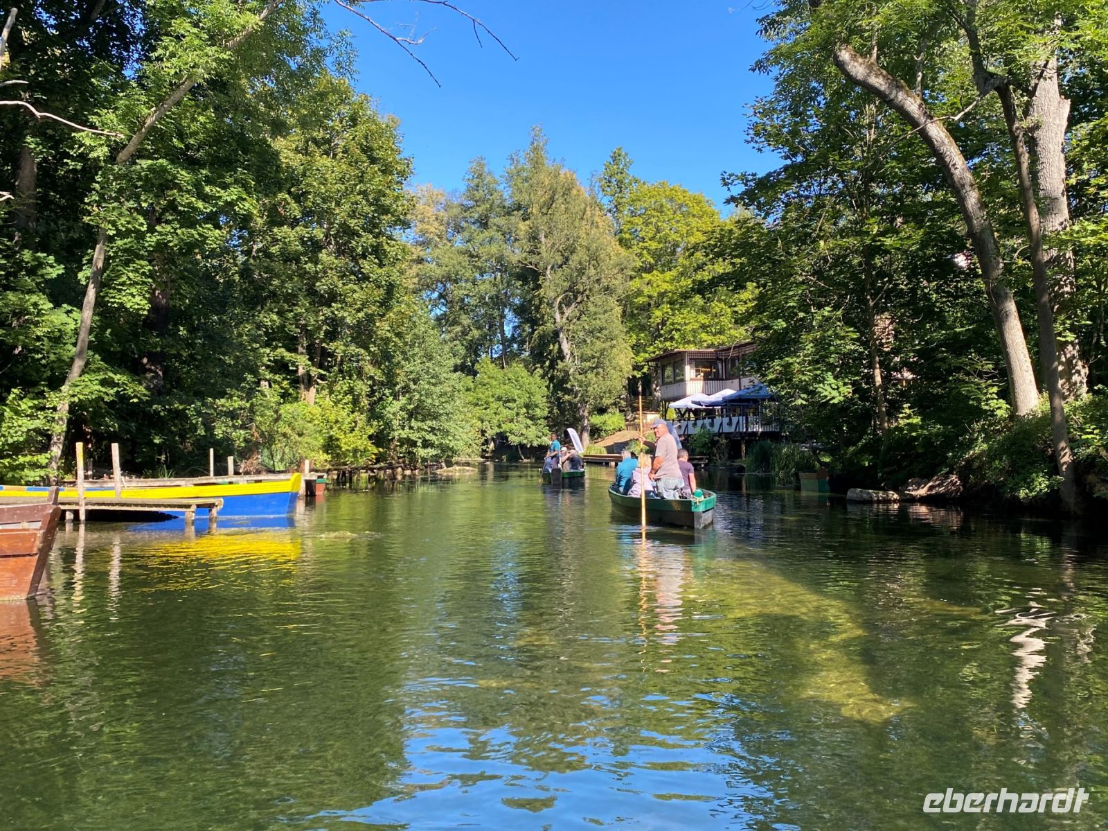 Kahnfahrt auf der Kruttinna