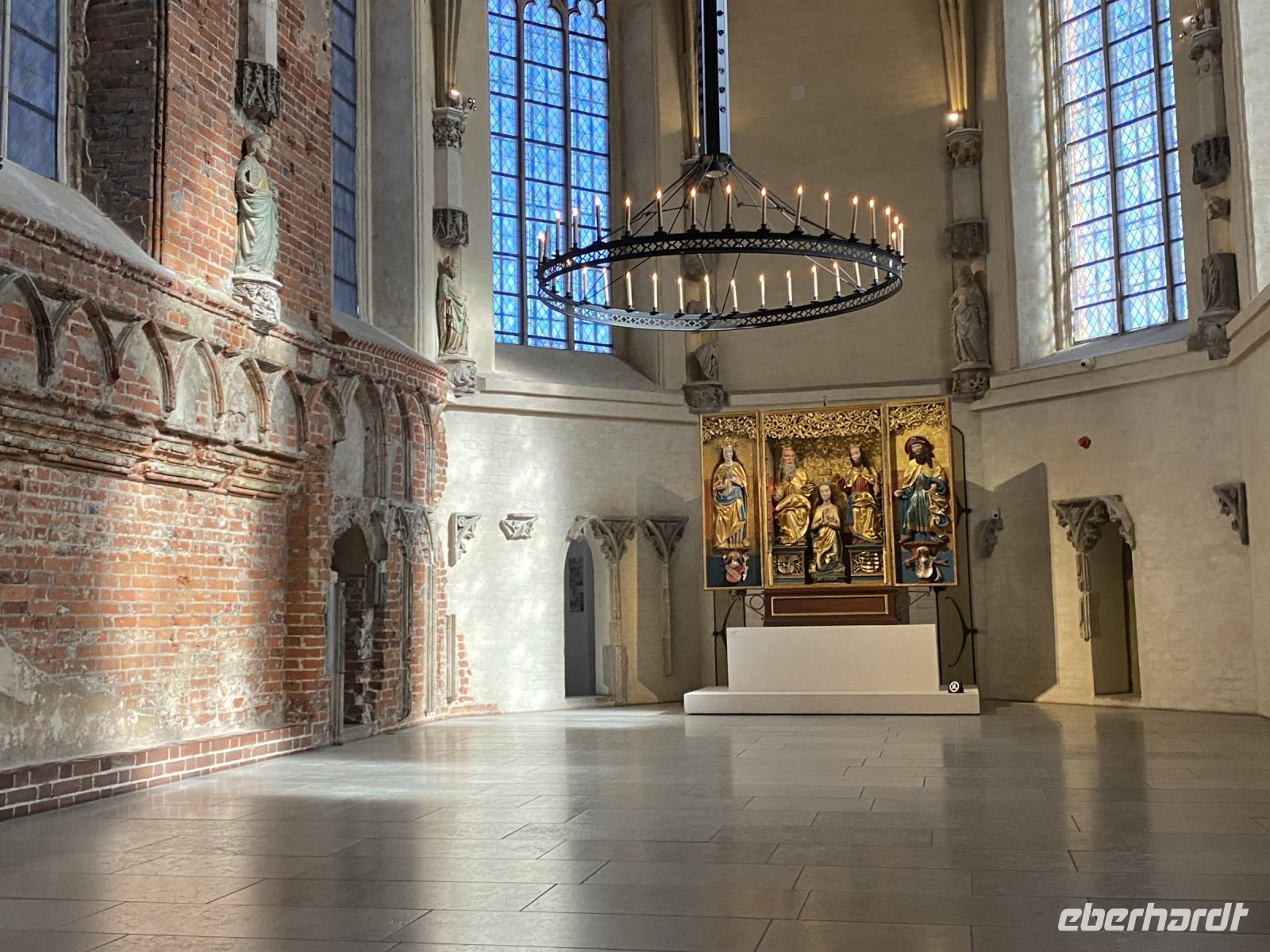 Während der Führung auf der Marienburg