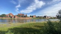 Panorama auf den Ort Malbork mit Marienburg