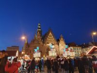 Breslau, Weihnachtsmarkt auf dem Rynek
