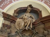 Im Treppenhaus der Universität