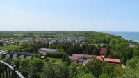 Blick vom Leuchtturm Gaski in Richtung Kolberg