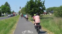 Fahrradweg in Zlocieniec