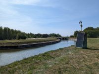Kanal Jamnenskim an der polnischen Ostsee