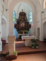 In der neuen Kirche von Hoff