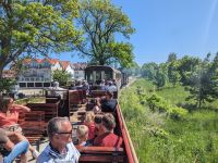 Bahnfahrt von Hoff nach Pogorzelica