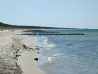Strand und Meer in Mrzezyno (Treptower Deep)