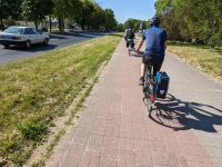 Radfahrt durch Kolberg