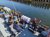 Pirat auf dem Schiff