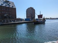 Schifffahrt im Hafen von Kolberg